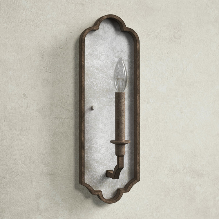 Madison Wood Candle Wall Light & Reviews Birch Lane